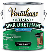 Rust-Oleum 250031 Urethane Paint, Gloss, Liquid, Crystal Clear, 1 gal, Can